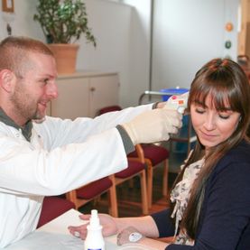 DRK Ortsverein Emtinghausen-Bahlum Blutabnahme