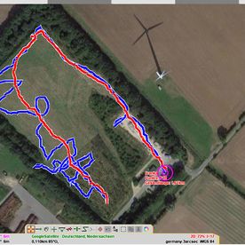 DRK Ortsverein Emtinghausen-Bahlum - Hunde mit Logger / Karte